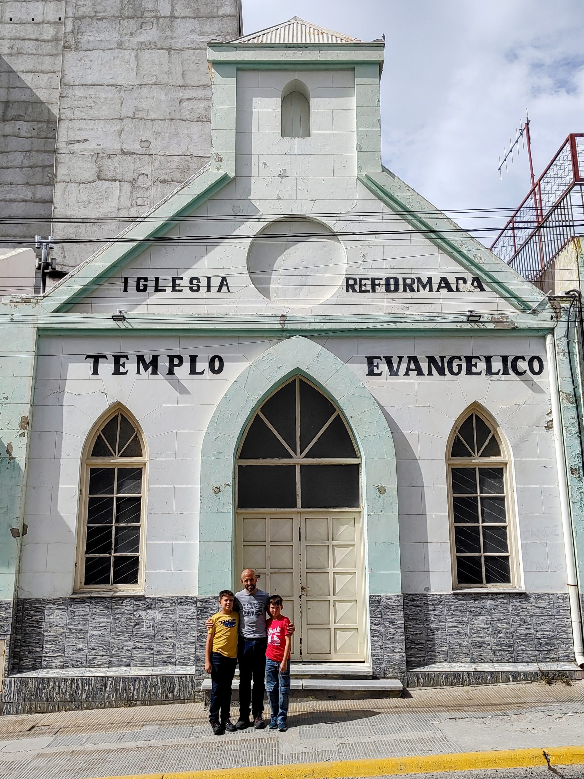 Die Iglesia Reformada in Comodoro Rivadavia, die gemeente wat die Boere-setlaars self in 1912 gestig het